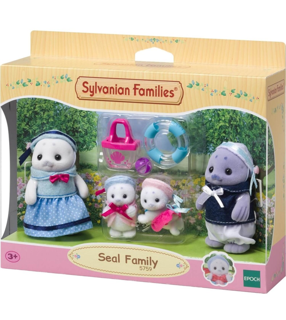 Figurine Sylvanian Families 5759 - Familia Focă - Figurine