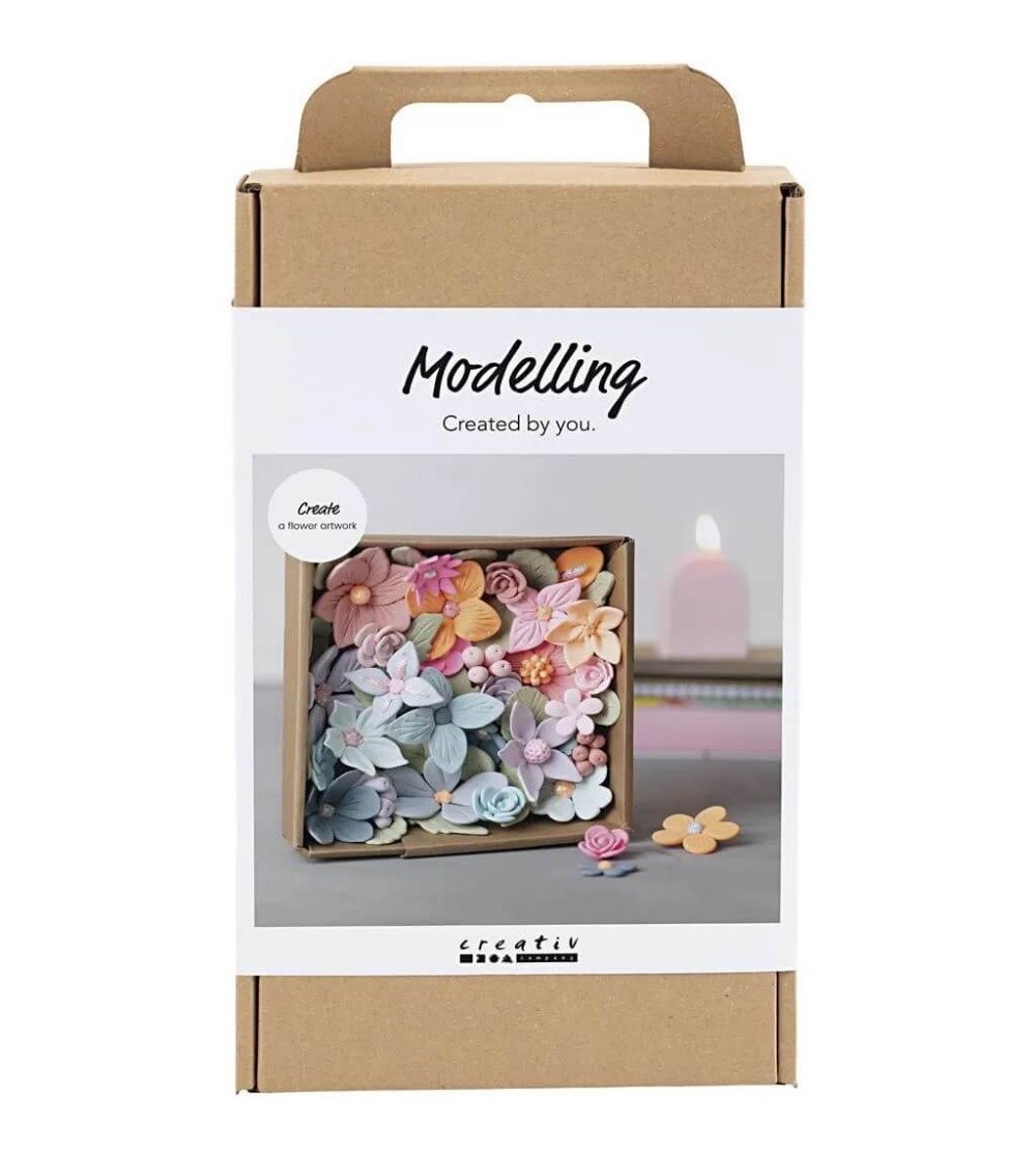CLAY BEAUTY いろいろ８個まとめ売り Kit creativ de modelare cu plastilina Silk Clay - flori - Seturi