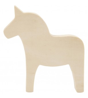 Unicorn din placaj de lemn, H13 - Art and crafts