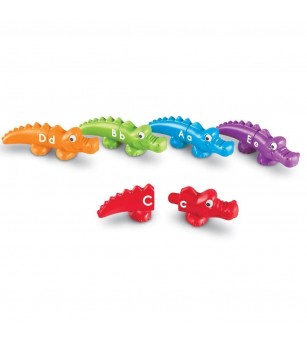Crocodili cu litere - Jucării limbaj