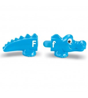 Crocodili cu litere - Jucării limbaj
