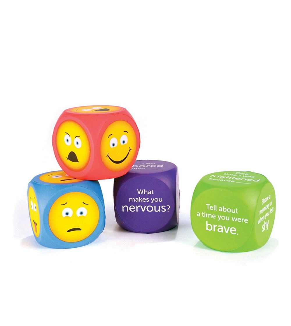 Cuburi pentru conversatii - EMOJI - Jucării limbaj