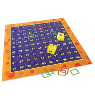 Covoras pentru invatarea sutelor - Jucării matematică