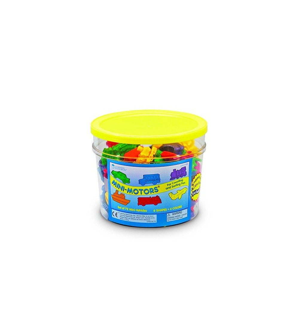 Mini vehicule pentru numarat - set 72 buc - Jucării matematică