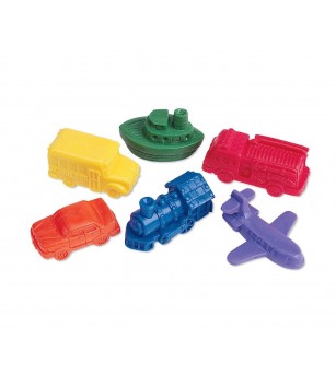 Mini vehicule pentru numarat - set 72 buc - Jucării matematică