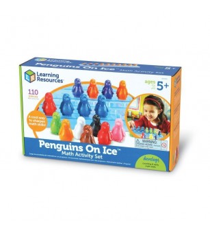 Set de matematica - pinguinii pe gheata - Jucării matematică