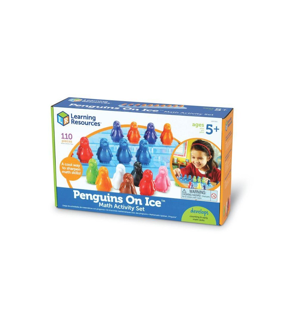Set de matematica - pinguinii pe gheata - Jucării matematică
