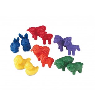 Ferma prietenoasa - animalute - Jucării matematică