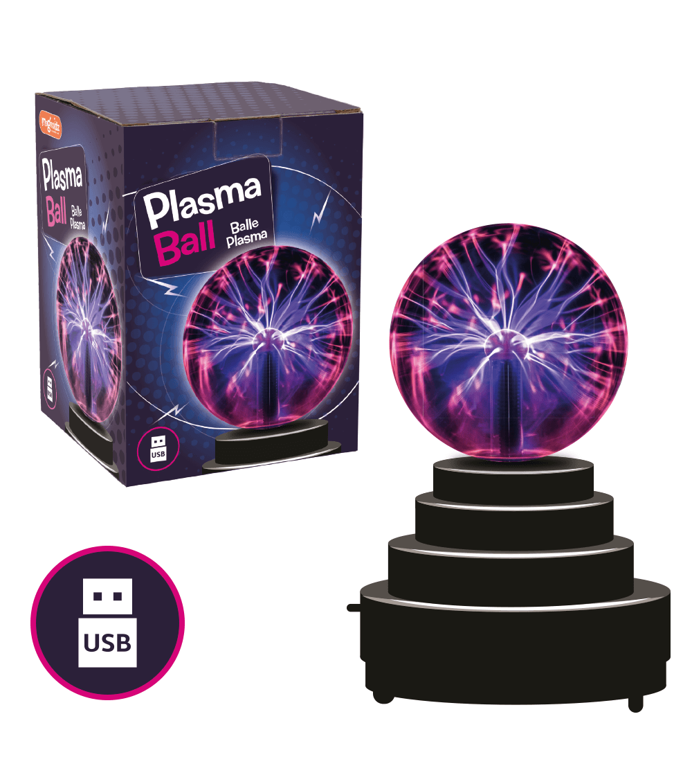 Jucarie interactiva Keycraft - Glob cu plasma - Știință și tehnică