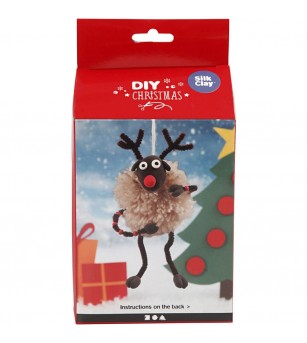 Kit DIY pompom Ren Craciun - Seturi Crăciun Kit DIY pompom Ren Craciun - Seturi Crăciun
