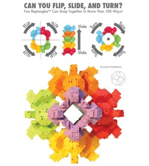 Joc de constructie Testoasele Fat Brain Toys - Jocuri construcție