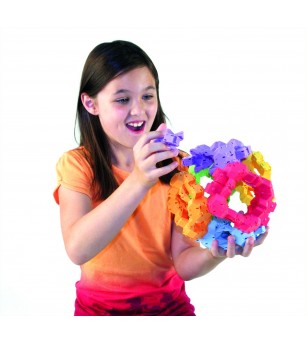 Joc de constructie Testoasele Fat Brain Toys - Jocuri construcție