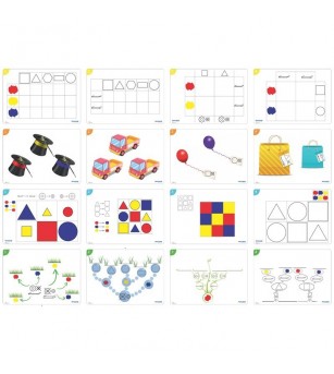Jocul formelor geometrice - Jucării matematică