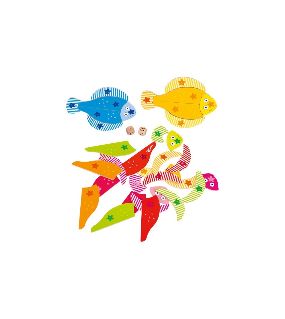 Joc educativ Goki - Pestisorii colorati - Jucării creativ-educative