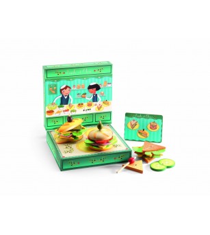 Set confectionat sandvisuri copii Djeco - Bucătărie copii