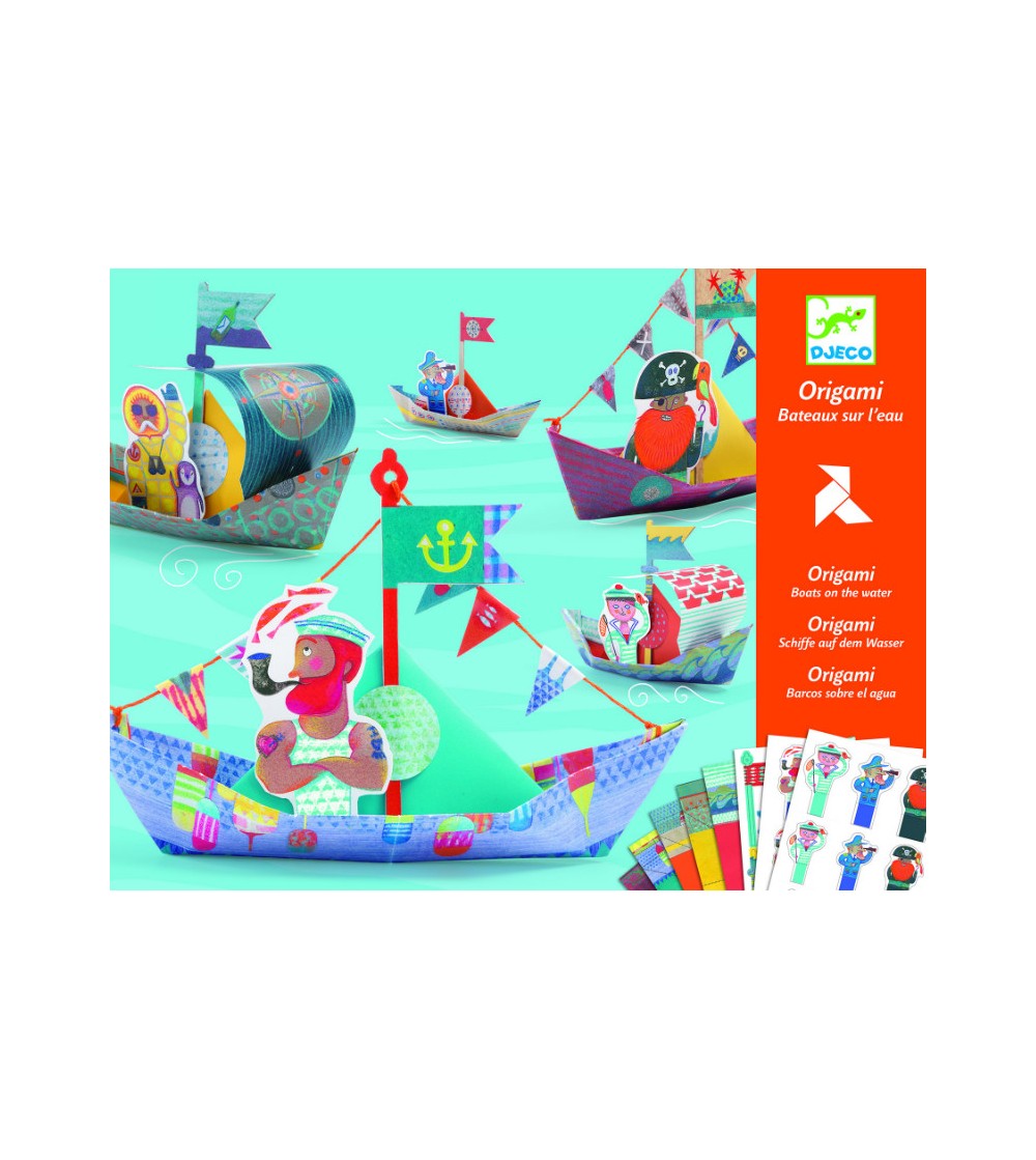 Construim barcute Djeco - Seturi creative DIY