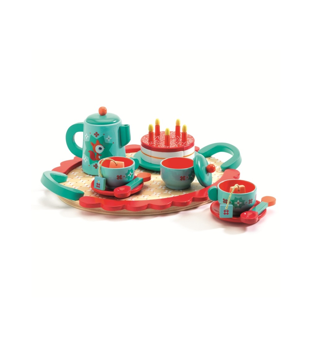 Set aniversar Djeco - Jucării de lemn si Montessori