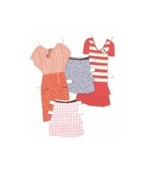 Un dressing modern de la Djeco - Seturi de cusut pentru copii
