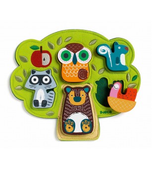 Puzzle cu animale Oski - Puzzle-uri