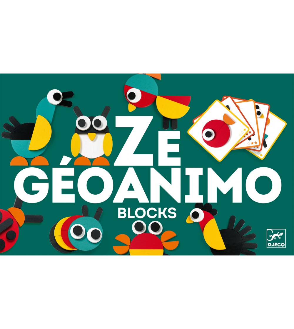 Ze Geoanimo Djeco - Jucării de lemn si Montessori