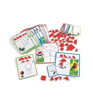 Eduludo Djeco forme geometrice - Jucării creativ-educative