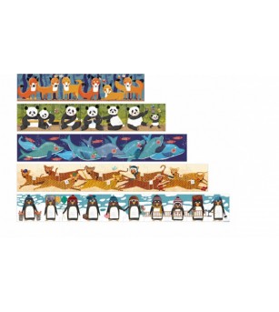 Puzzle progresiv 1,2,3..10 pinguini Londji - Puzzle-uri