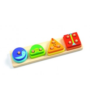 Jucarie motorica Djeco, 1234Basic - Jucării de lemn si Montessori