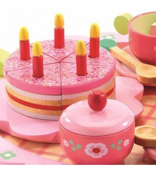 Set aniversar Djeco - Jucării de lemn si Montessori