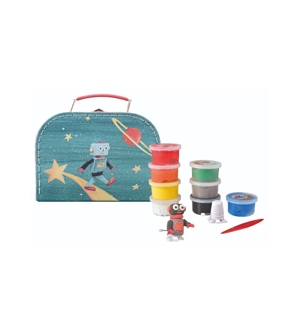 Set de modelaj cu plastilina, Astro-Robot - Seturi cu plastilină și modelare