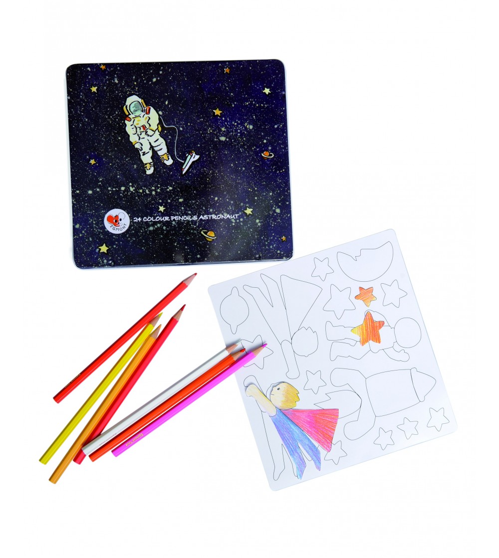 Set de desen cu piese magnetice, Astronaut - Seturi de pictura și desenat