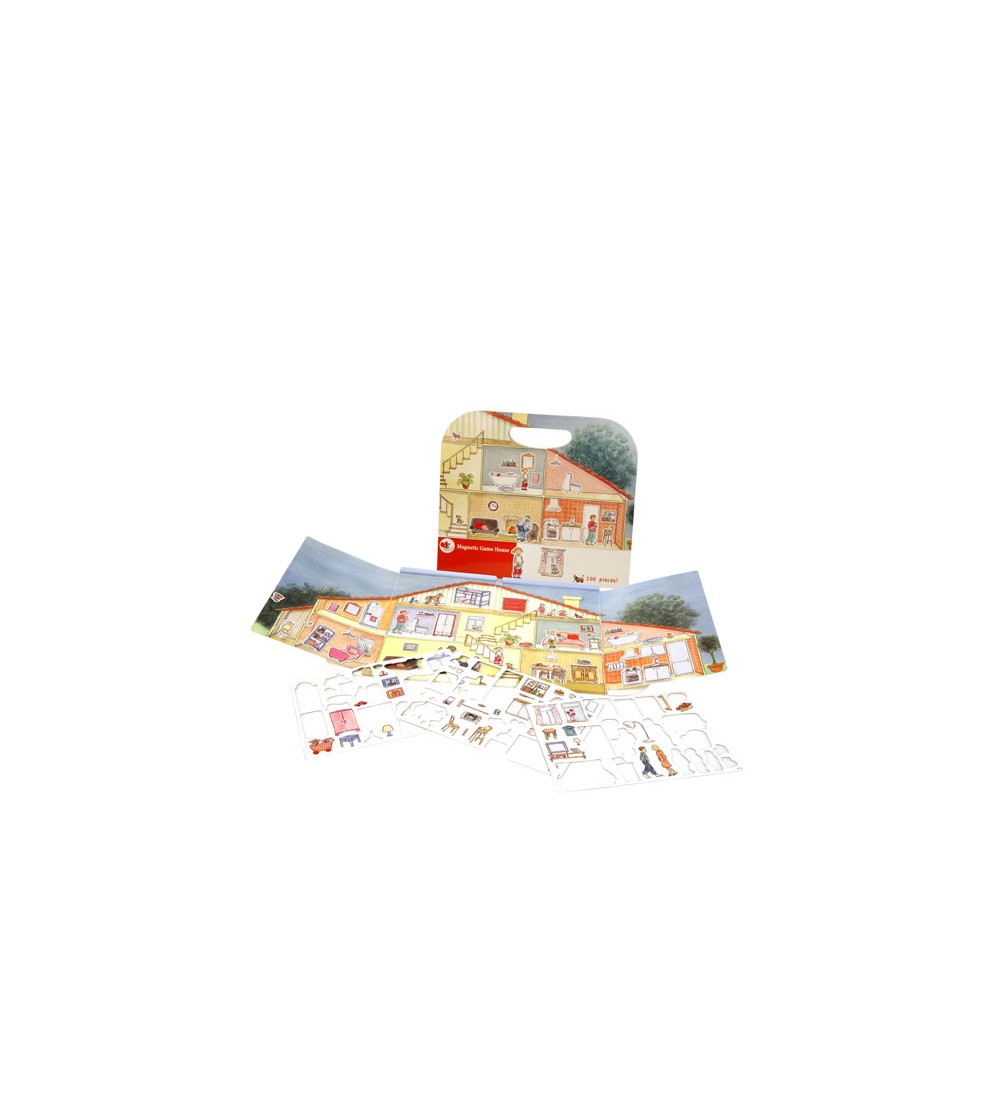 Acasa, set magnetic - Jucarii magnetice