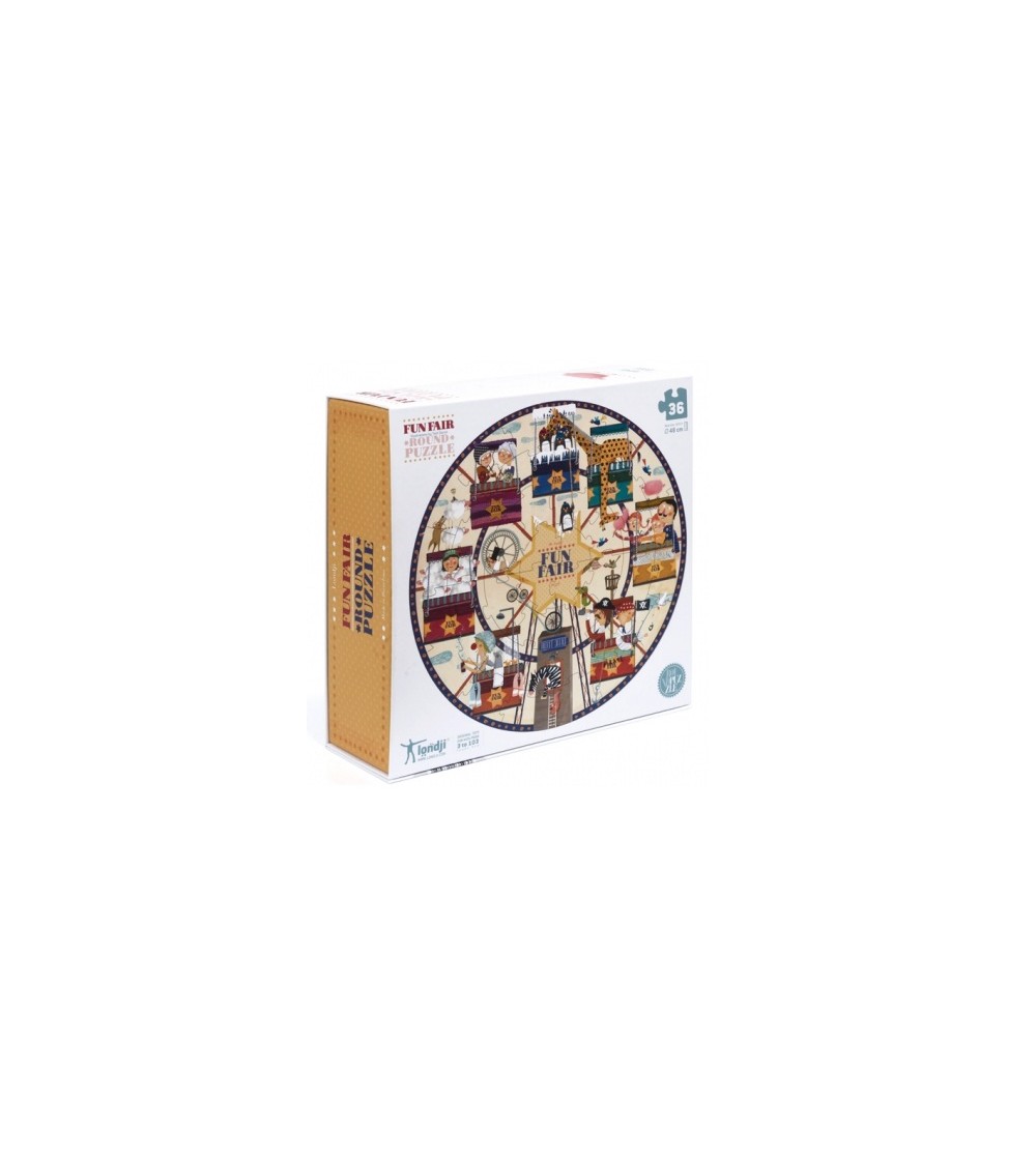 Puzzle Londji, carusel - Puzzle-uri
