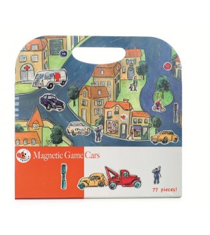 Orasul cu masini, set magnetic - Jucarii magnetice