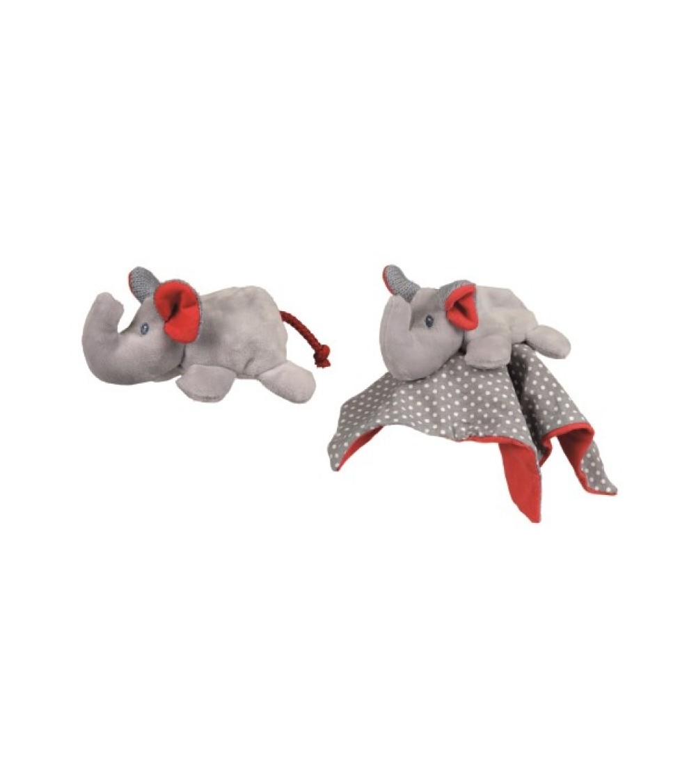 Jucarie din textil pentru bebe, elefant pop-up Egmont - Jucării bebeluși