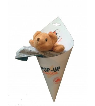 Jucarie din textil pentru bebe, elefant pop-up Egmont - Jucării bebeluși
