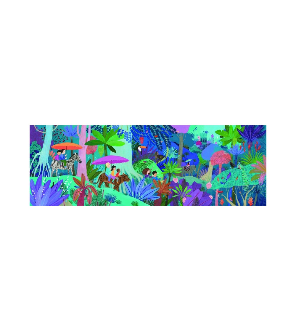 Puzzle Djeco Plimbarea copiilor, 200 pcs - Puzzle-uri