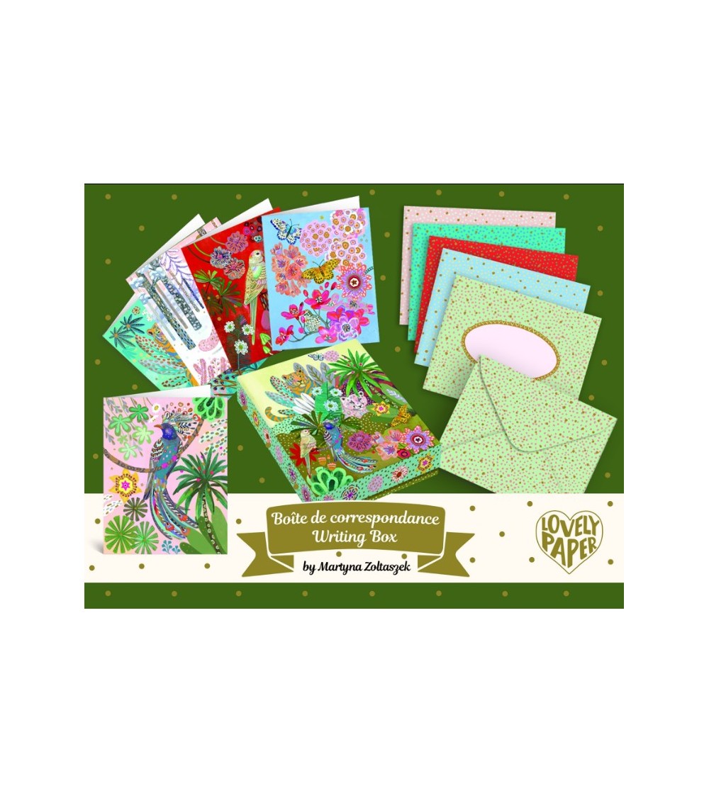 Felicitari / Invitatii Djeco, Martyna - Set papetarie si jurnale copii