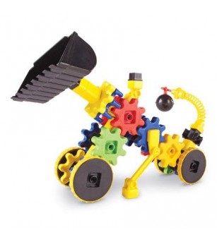 Set de constructie - Gears! Primul meu buldozer - Jocuri construcție