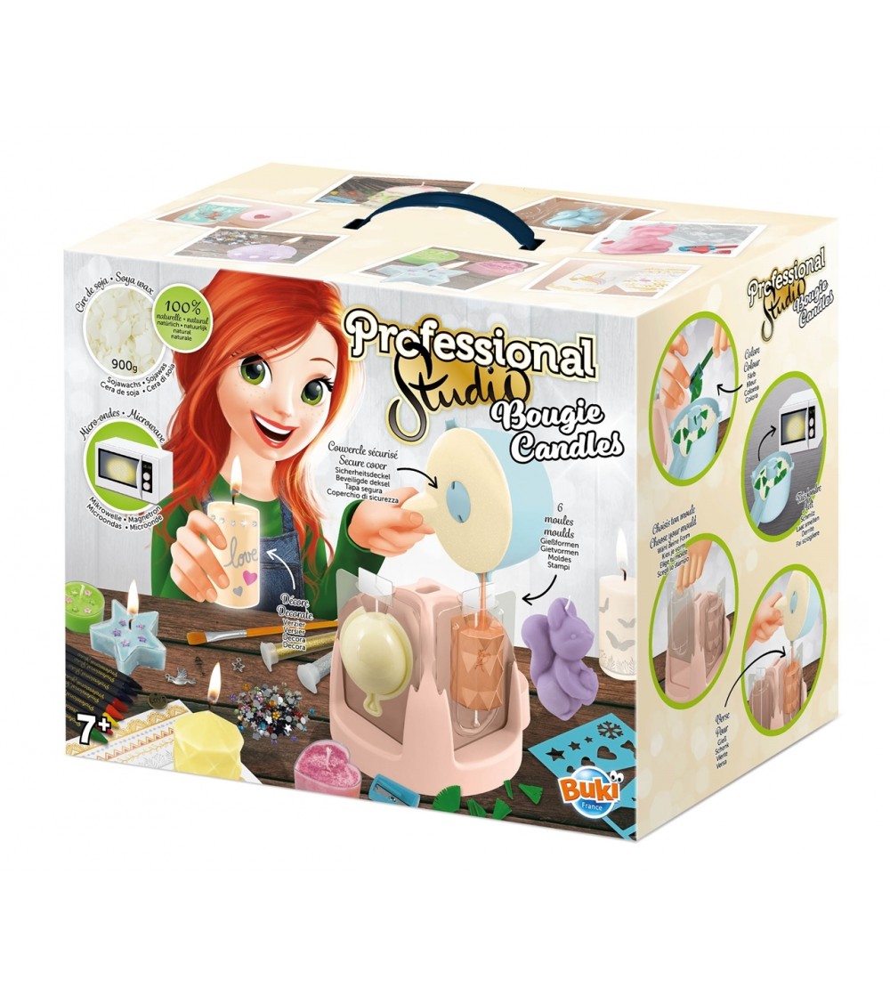 Set de creatie BUKI France - Studio Profesional de lumanari - Seturi creative DIY