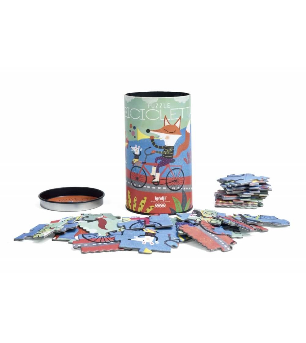 Puzzle Londji, Cu bicicleta - Puzzle-uri