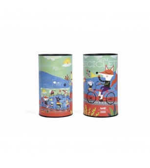 Puzzle Londji, Cu bicicleta - Puzzle-uri