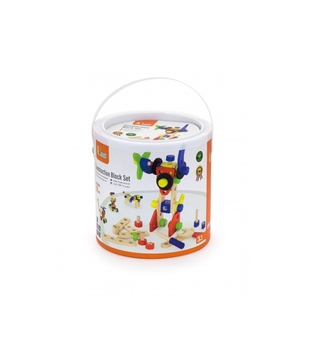 Set de constructie cu 68 de piese - Jocuri construcție