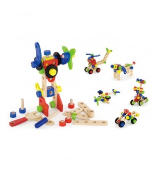 Set de constructie cu 68 de piese - Jocuri construcție