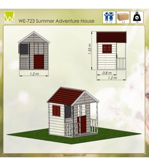 Casuta de gradina Summer Adventure House (M5) - Căsuță de grădină