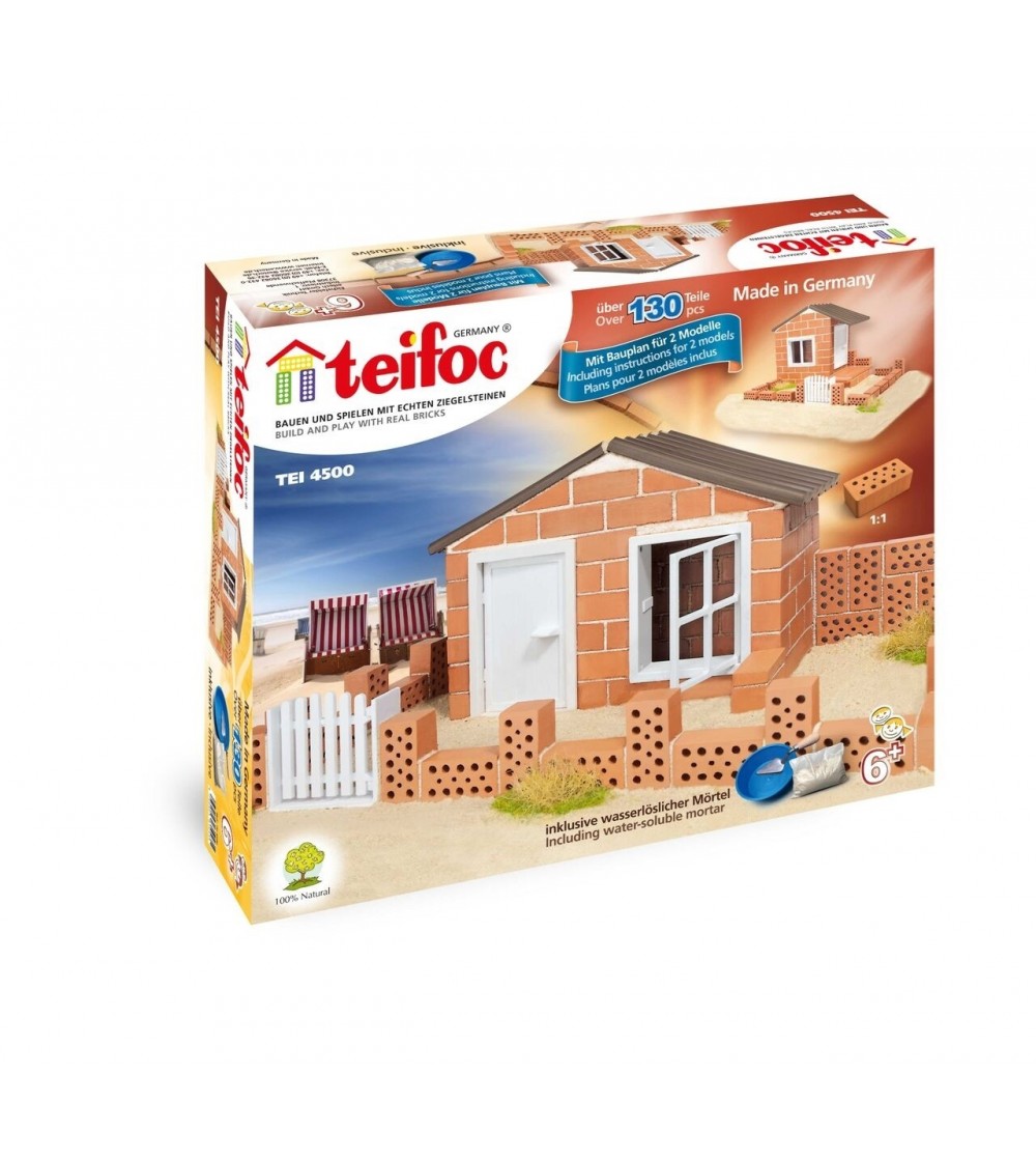 Kit de constructie Teifoc - Casa de vara - Jocuri construcție Kit de constructie Teifoc - Casa de vara - Jocuri construcție
