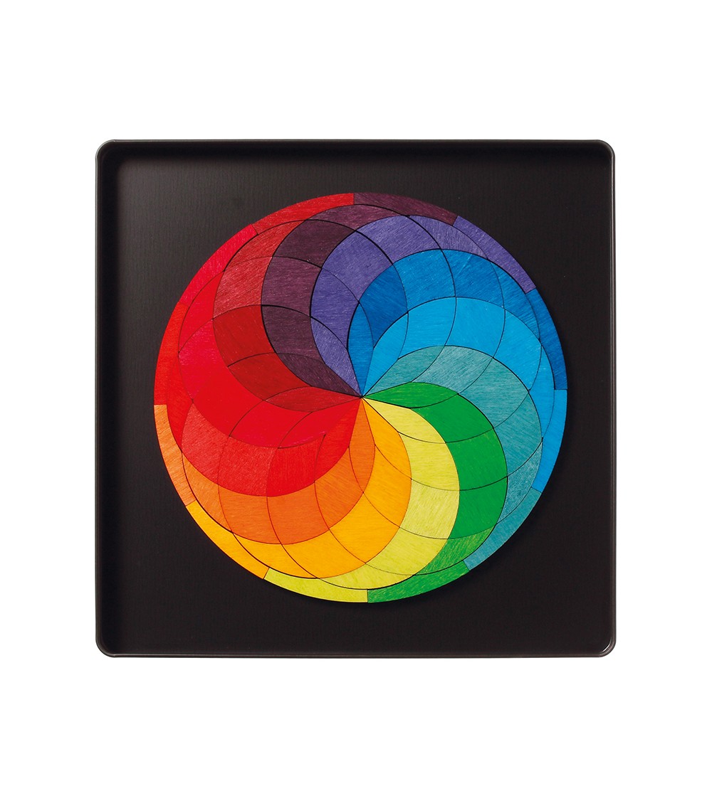Spirala culorilor - puzzle magnetic - Jucarii magnetice