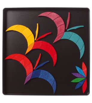 Spirala culorilor - puzzle magnetic - Jucarii magnetice