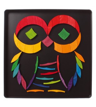 Spirala culorilor - puzzle magnetic - Jucarii magnetice