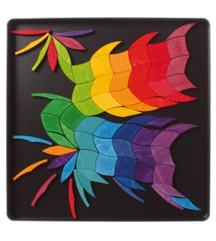 Spirala culorilor - puzzle magnetic - Jucarii magnetice