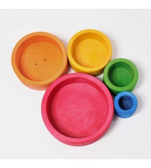 Set de boluri, multicolor - SPIEL GUT - Jucării de lemn si Montessori